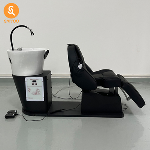 Sillón de Lavado Eléctrico <span class=keywords><strong>Elite</strong></span> Bsalon para Hombres con Bomba Hidráulica y Reposapiés Ajustable para Muebles de Peluquería - Product Image 5
