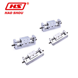 Hao Shou Pneumatic Cylinder Aluminum <b>Mini</b> Air Cylinder <b>Clamp</b> Actuator For Automation Equipment - Product Image 2