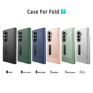 โรงงานฮวนมินนำเสนอเคสโทรศัพท์แบบพับได้ที่ปกป้องรอบด้าน พร้อมขาตั้งแบบซ่อน เหมาะสำหรับ Samsung Fold 7  พร้อมด้วยคุณสมบัติพิเศษ - Product Image 4