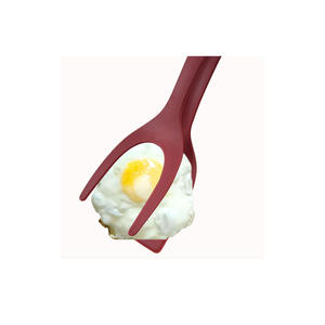 Kitchen Utensils Multifunctional 2 in 1 Non-Stick Bread Egg Turners Spatula <b>Tongs</b> Spatula Cooking Tool - Product Image 4