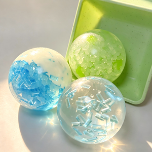 CHENXI Customize 4cm Mini Stress <b>Balls</b> Ice Bar <b>Squeeze</b> <b>Ball</b> Sensory Toy Stress Relief Anxiety Fidget Toys - Product Image 4