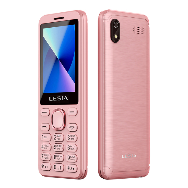 Customized Brand Mobile Phone 2.4 Inch 1000mAh 2G 3G 4G Black New Original Elderly Sos Button Feature Phone