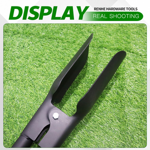 Nouveau design, <span class=keywords><strong>outil</strong></span> de terrassement robuste en acier, transplanteur de <span class=keywords><strong>jardin</strong></span> détachable, pelle à <span class=keywords><strong>trous</strong></span> avec manche en fibre de verre - Product Image 4