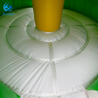 Usine gonflable Combo trampoline rond labyrinthe château gonflable maison de rebond jeu de parcours d'obstacles aire de jeux pour événement de location