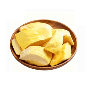 Durian en Rodajas Liofilizado, Sabor Dulce, Empaquetado a Granel en Almíbar, Listo para Comer - Product Image 1