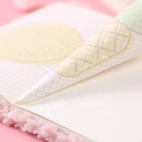 Carnet de notes en peluche chat mignon A5 Kawaii, nouveau carnet de notes promotionnel pour enfants avec serrure, journal