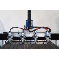 2024 Beste 4x4 Voet Hobby CNC Router Kit met Vier Spindels - STYLECNC