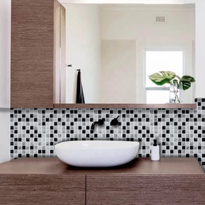 สติกเกอร์ติดกระเบื้องติดบนแผ่นกระเบื้องห้องครัวแบบมีกาวในตัวกระเด็นสำหรับกระเบื้องบุผนังเพลิดเพลินกับ3D ทำอาหารผลโมเสกเจล - Product Image 4