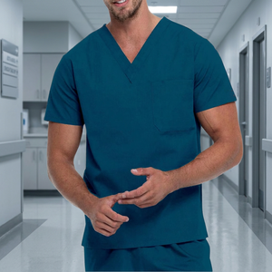 Quick-Drying Unisex <b>Scrubs</b> Needle Detection Twill Fabric Hand-Washing Medical Special <b>Brush</b> Hospital Uniforms - Product Image 3