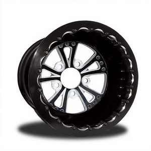 ล้อแม็<span class=keywords><strong>ก</strong></span>ซ์รถแข่งสีดำ ขนาด <span class=keywords><strong>15</strong></span> 17 18 นิ้ว แบบ Beadlock 5X114.3 5X120 2 ชิ้น ผลิตจา<span class=keywords><strong>ก</strong></span>วัสดุฟอร์จ สำหรับรถแข่งแบบ Drag Racing สำหรับ Camaro Corvette C5 C6 - Product Image 3