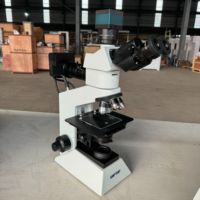 Biological Microscope with LED Light Source Digital and Optical Usage Monocular and Binocular Laboratory Testing Equipment