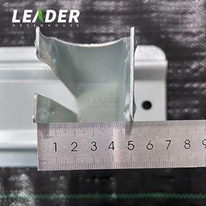 Support <span class=keywords><strong>de</strong></span> rail <span class=keywords><strong>de</strong></span> tuyau <span class=keywords><strong>de</strong></span> chauffage en acier galvanisé à chaud <span class=keywords><strong>de</strong></span> 275 g pour la culture en intérieur, serre agricole, cueillette <span class=keywords><strong>de</strong></span> fraises - Product Image 1