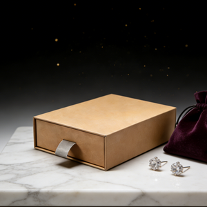 High end customized logo drawer <b>box</b>, jewelry <b>box</b>, ring <b>box</b>, factory direct sales - Product Image 1