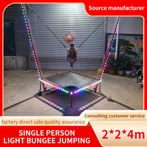 Trampolín de Salto Bungee Comercial Personalizado de Alta Calidad para Interiores/Exteriores de 2*2*4m, Precio de Fábrica - Product Image 4