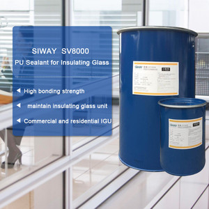 Adhésif PU imperméable et résistant aux UV <span class=keywords><strong>Siway</strong></span> 2K pour usage commercial/industriel, double composant pour applications intérieures/extérieures - Product Image 1
