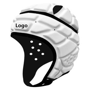 Özel Logo beyaz Rugby kask gençlik çocuklar futbol bayrağı baş<span class=keywords><strong>l</strong></span>ık yumuşak kabuk yetişkin kafa koruyucusu - Product Image 1