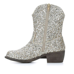 Bottes de cowboy personnalisées pour enfants, bottes de cowboy scintillantes pour filles, bottes pour enfants brillantes - Product Image 3