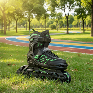 Nouveaux <span class=keywords><strong>patins</strong></span> à roulettes de haute qualité, taille réglable, pour l'extérieur, roues en PU LED ABEC-7 - Product Image 2