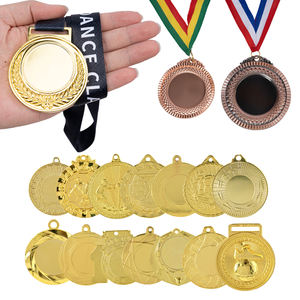 Medallas <span class=keywords><strong>de</strong></span> fútbol personalizadas, medallas <span class=keywords><strong>de</strong></span> Taekwondo para correr, Maratón, baloncesto, fútbol, cinta dorada <span class=keywords><strong>de</strong></span> metal, trofeos deportivos en blanco, medallas - Product Image 2