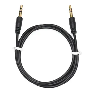 Stereo Cable black 1,5m, Jack 3p - Mini Jack 3p