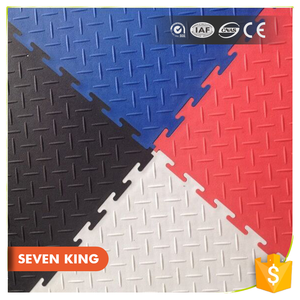 Carreaux de sol de <span class=keywords><strong>garage</strong></span> antidérapants imperméables en PVC de 6mm d'épaisseur 50x50cm cloison de rangement pour lavage de voiture et <span class=keywords><strong>garage</strong></span> - Product Image 2