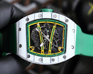 Relojes de Buceo de Lujo para Hombre, Esqueleto, Acero Inoxidable, Automáticos, Movimiento ETA de Alta Calidad, Correa de Goma, Resistentes al Agua 5BAR - Product Image 2