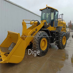 Cargador de rueda delantera de 5 toneladas Shandong Lingong 956F usado, bomba de Motor Cummins multifuncional de alta calidad original de China para - Product Image 5