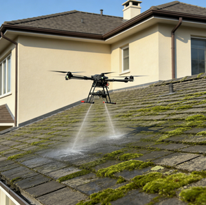 Drone <span class=keywords><strong>de</strong></span> nettoyage <span class=keywords><strong>de</strong></span> <span class=keywords><strong>toiture</strong></span> à <span class=keywords><strong>prix</strong></span> <span class=keywords><strong>d</strong></span>'usine, drone <span class=keywords><strong>de</strong></span> lavage haute pression pour l'élimination du mousse sur les toits - Product Image 1