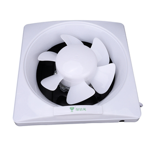Ventilador de pared, ventilador axial eléctrico de plástico, ventilador de extracción con persianas para baño doméstico - Product Image 4