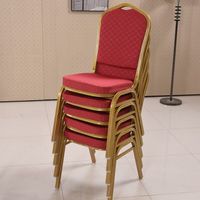 Chaises et tables en fer pour salles de banquet d'hôtel, salles de conférence, salles à manger, mariages, formations, restaurants VIP