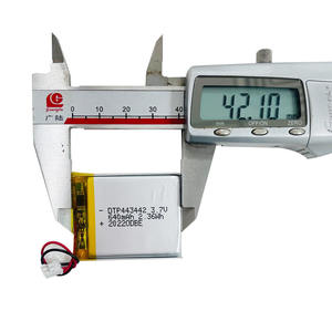 Batería de Iones de Litio 443442 de 640 mAh y 3.7 V, Fabricante OEM para Juguetes, Suministro Directo de Fábrica de Polímeros - Product Image 3