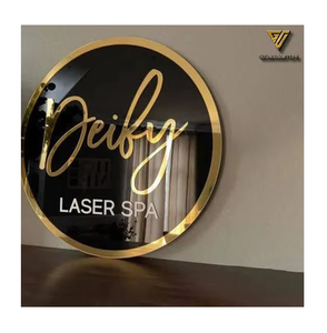 Letrero de Pared Acrílico LED Personalizado, Letrero Luminoso para Negocios, Letrero de Marca Personalizado para Oficina, Tienda, Fachada - Product Image 1