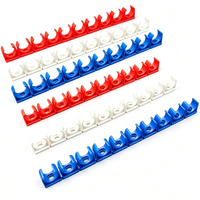 Collier de serrage modulaire carré de type 86 pour tuyau en PVC empilable, résistant aux flammes, pour conduites électriques – Fourniture directe usine