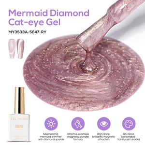 <span class=keywords><strong>Kit</strong></span> de vernis gel 9D effet œil de chat cristal OEM sous marque privée, vernis à ongles magnétique pailleté UV/LED, fournitures pour ongles, salon et DIY - Product Image 3