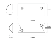 Capteur de proximité à reed pour porte, NPN PNP NO NC 12V/24V/AC110-240V, étanche IP65, 3 fils 4 fils