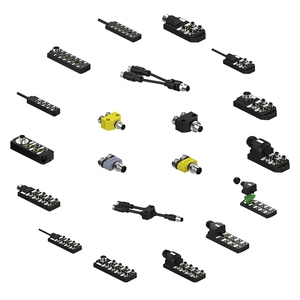 Adattatore Passante Premeir da Cavo 8-Pin M12 Femmina a RJ45 IP67 con Contatti Placcati Oro per Automazione Industriale Ethernet - Product Image 5