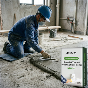 <span class=keywords><strong>Mortero</strong></span> Amortiguador de Vibraciones e Insonorizante, Reducción de Impacto Sonoro para Losas de Piso Residenciales y Comerciales - Product Image 1