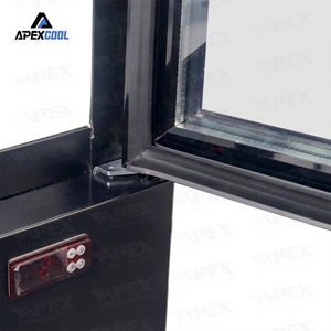 Réfrigérateur <span class=keywords><strong>vertical</strong></span> APEX avec porte vitrée pour boissons et <span class=keywords><strong>congélateur</strong></span> - Product Image 5