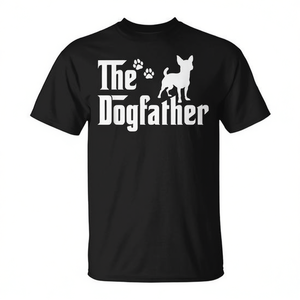 Camiseta The Dogfather Chihuahua para amantes de los perros, regalo del Día del Padre - Product Image 2