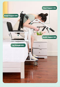 Chaise de transfert de palan hydraulique portable léger pour personnes âgées, stable et antidérapante, marcheur et déambulateur Ary Medical Home - Product Image 5