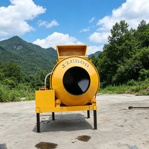 Mezcladora de Tambor Basculante JZC de 500L de Capacidad, 14r/min de Velocidad de Mezcla, Tipo Tambor, para Obras de Construcción, Venta Directa de Fábrica - Product Image 1