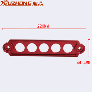 ที่วางแบตเตอรี่อะลูมิเนียม Xuzhong 6 เซลล์ สีแดง สำหรับรถยนต์รุ่น EG - Product Image 2