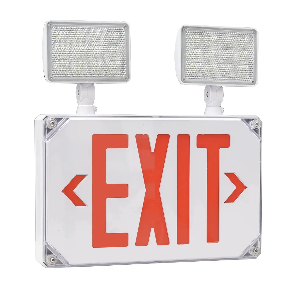 CUL impermeabile di emergenza Combo di emergenza LED segno di uscita luce di emergenza approvata luce di emergenza parete superficie montata UL 4W