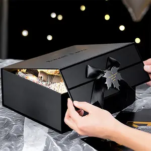 Caja de papel con Perfume decorativo para el día de la madre, empaque de regalo para dama de honor, de marca Premium