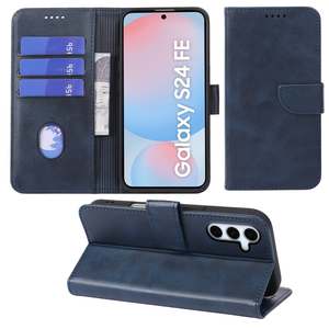 เคสหนัง NFC ระบบแม่เหล็กสำหรับ A20 sansumg Galaxy <span class=keywords><strong>A41</strong></span> A31 A51 A71พร้อมขาตั้งใส่บัตรฝาพับมีกระเป๋าเงินเคสโทรศัพท์ - Product Image 4
