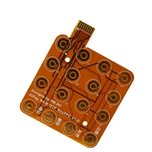 OEM flexible printed circuit boards copper FPC cable flex PCB for keyboard for smart mobile phones