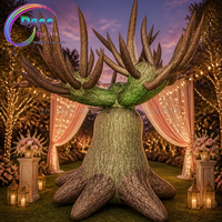 Arbre Magique Gonflable pour Forêt Enchantée, Jardin Féerique, Affichage en Centre Commercial et Événements Thématiques
