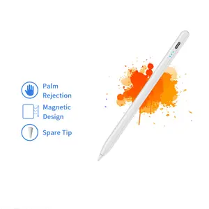 Penna stilo a doppio stilo penna stilo per tablet ricaricabile con touch screen resistivo durevole di qualità con punta fine