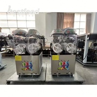 Máquina de Granizados de 1, 2 y 3 Tanques, Equipo de Refrigeración Comercial de Alta Calidad para Cocina, Buen Precio en Venta