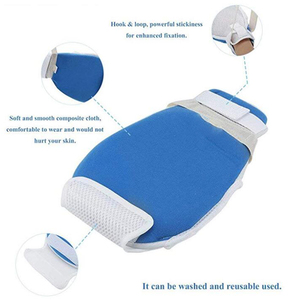 Guantes de sujeción antiextubación transpirables para pacientes <span class=keywords><strong>inquietos</strong></span> Guantes fijos con apertura de cremallera en suministros de atención médica - Product Image 6